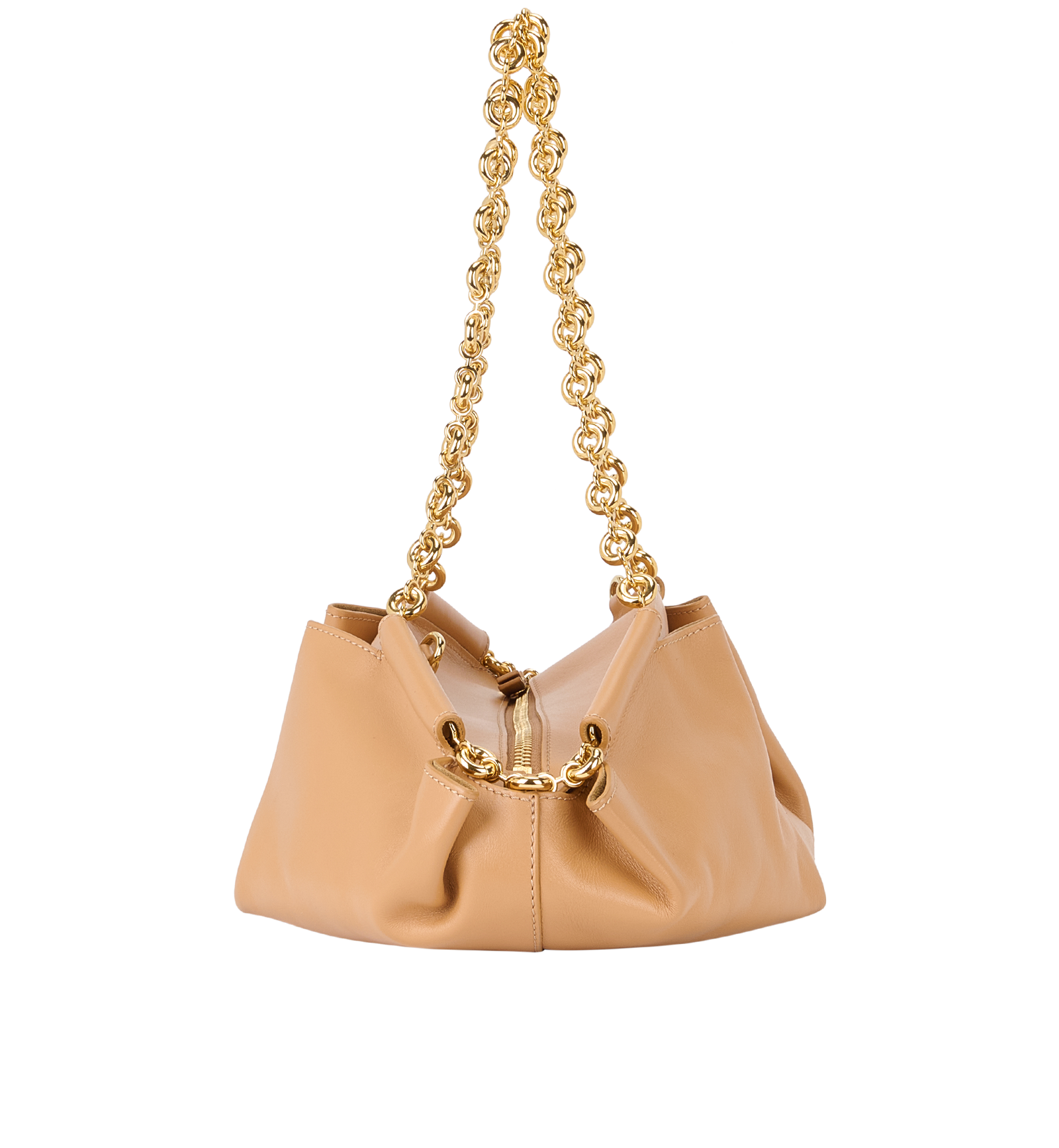 Paseo Small Tote Bag, &pound;950, Handbags, Tan, Leather, Bottom view